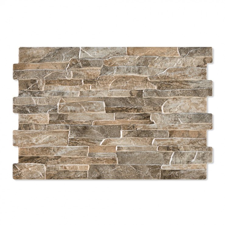 Vægflise Ledgestone Naturlig Blank 34x50 cm-0